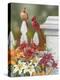 Lilies and Cardinals-William Vanderdasson-Premier Image Canvas