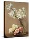 Lilies in a Vase, 1888-Henri Fantin-Latour-Premier Image Canvas