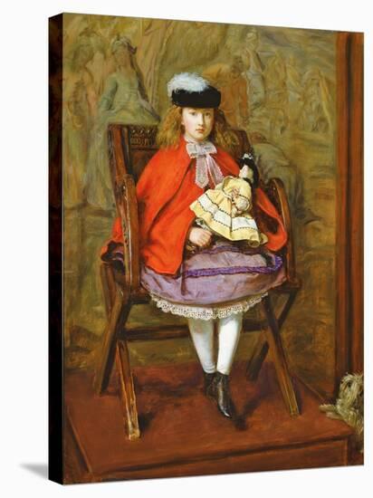 Lilly Noble, 1863-64-John Everett Millais-Premier Image Canvas