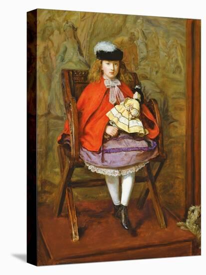 Lilly Noble, 1863-64-John Everett Millais-Premier Image Canvas