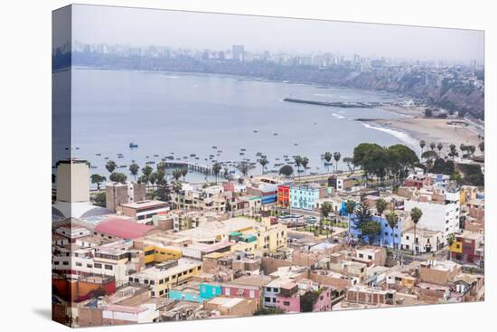 Lima Seen from Cerro San Cristobal, Lima Province, Peru, South America-Matthew Williams-Ellis-Premier Image Canvas