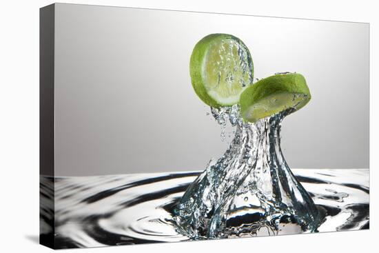 Lime Fresh Splash-Steve Gadomski-Premier Image Canvas