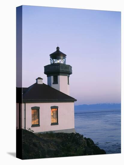 Lime Kiln Lighthouse, San Juan Island, Washington State, USA-Stuart Westmorland-Premier Image Canvas