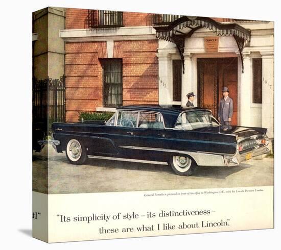 Lincoln 1959 Distinctiveness-null-Stretched Canvas