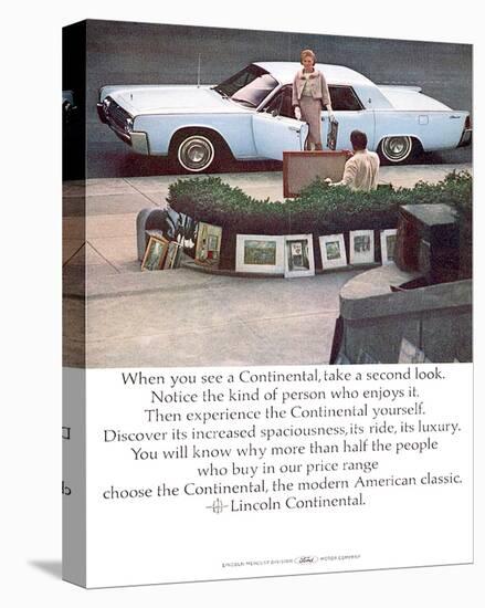 Lincoln 1964 - Second Look-null-Stretched Canvas