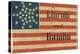 Lincoln and Hamlin Campaign Flag-null-Stretched Canvas