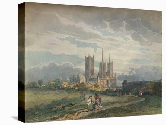 'Lincoln Cathedral', c1795-Thomas Girtin-Premier Image Canvas