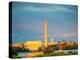 Lincoln Memorial, Washington Monument and Capitol, Washington DC-sborisov-Premier Image Canvas