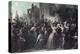 Lincoln's Drive Through Richmond, April 1865-Dennis Malone Carter-Premier Image Canvas