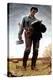 Lincoln the Railsplitter (or Young Woodcutter)-Norman Rockwell-Premier Image Canvas