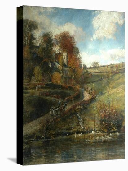 Lindale Church-John William Buxton Knight-Premier Image Canvas