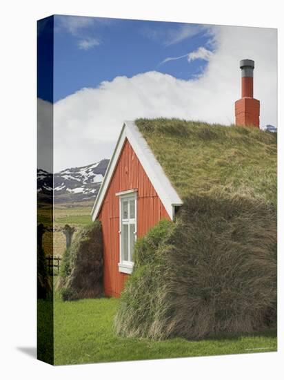 Lindarbakki Turf House at Bakkagerdi, Borgarfjordur Eystri North East Area, Iceland, Polar Regions-Neale Clarke-Premier Image Canvas