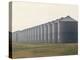 Line of Storage Bins for Corn, Unidentified Section of the Mid-West-John Zimmerman-Premier Image Canvas