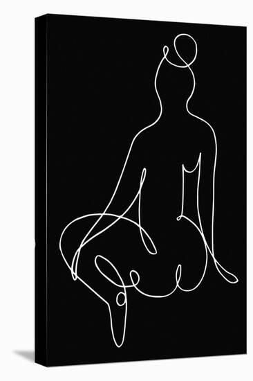 lineart_nude black pica_002_Black-1x Studio II-Premier Image Canvas