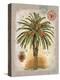 Linen Date Palm Tree-Chad Barrett-Stretched Canvas