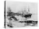 Liners of the Messageries Maritimes at Saigon, circa 1900-null-Premier Image Canvas