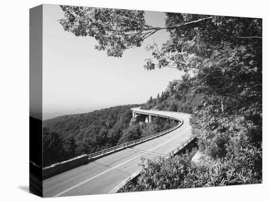 Linn Cove Viaduct, Blue Ridge Parkway National Park, North Carolina, USA-Adam Jones-Premier Image Canvas