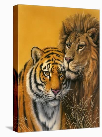 Lion and Tiger-Harro Maass-Premier Image Canvas