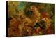 Lion Hunt-Eugene Delacroix-Premier Image Canvas