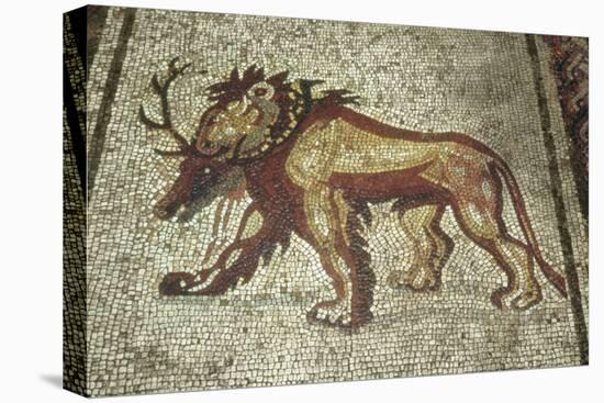 Lion, Insula Xxi, Building 2 Late 2Nd Century AD (Mosaic)-Roman-Premier Image Canvas