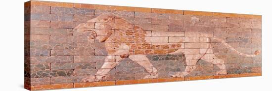 Lion Representing Ishtar, Frieze from the Processional Way Leading to the Great Temple at Babylon-null-Premier Image Canvas