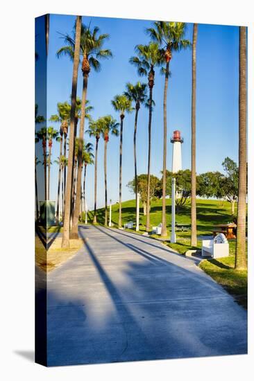 Lion's Lighthouse in Long Beach, California-George Oze-Premier Image Canvas