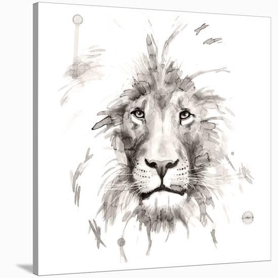 Lion-Philippe Debongnie-Stretched Canvas