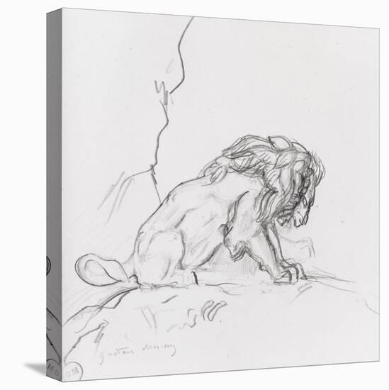 Lion-Gustave Moreau-Premier Image Canvas