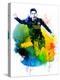 Lionel Messi I-Jack Hunter-Stretched Canvas