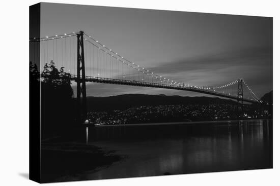 Lions Gate Bridge, Burrard Inlet, Vancouver, British Columbia-Paul Souders-Premier Image Canvas
