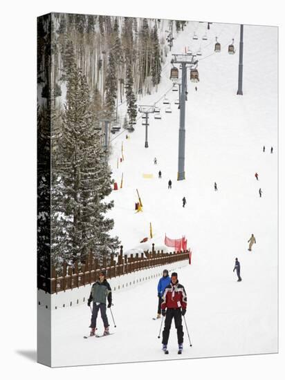 Lionshead Village Ski Run, Vail Ski Resort, Rocky Mountains, Colorado, USA-Richard Cummins-Premier Image Canvas