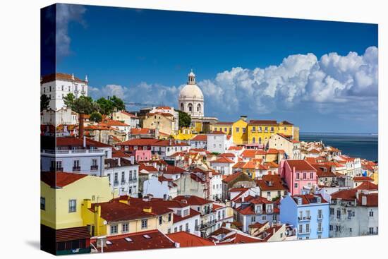 Lisbon, Portugal Skyline at Alfama, the Oldest District of the City-Sean Pavone-Premier Image Canvas