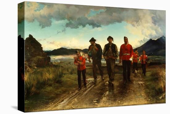 'Listed for the Connaught Rangers': Recruiting in Ireland, 1878-Lady Butler-Premier Image Canvas