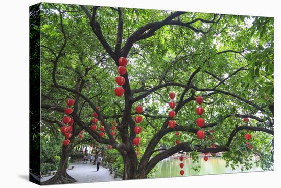 Litchi Bay Walkway and Park, Guangzhou, China-Stuart Westmorland-Premier Image Canvas