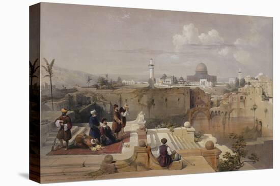 Lithograph from 'The Holy Land, Syria, Idumea, Arabia, Egypt and Nubia'-David Roberts-Premier Image Canvas