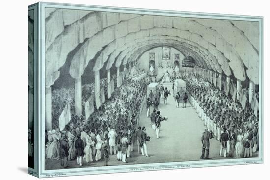 Lithograph of the Coronation of General Faustin Soulouque as Emperor of Haiti-null-Premier Image Canvas
