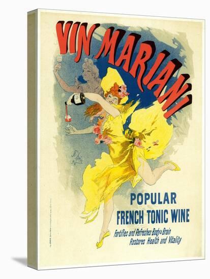 Lithographie publicitaire, vin Mariani-Jules Chéret-Premier Image Canvas