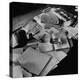 Littered Desk in Study Belonging to Albert Einstein-Ralph Morse-Premier Image Canvas