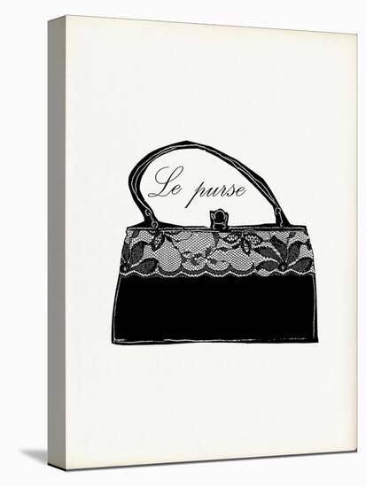 Little Black Purse-Studio 5-Stretched Canvas