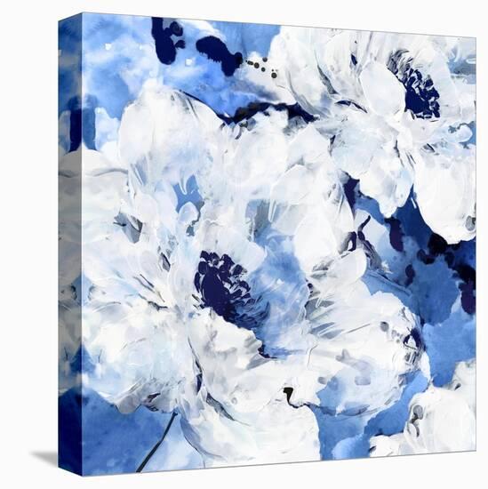 Little Blue I-Eva Watts-Stretched Canvas