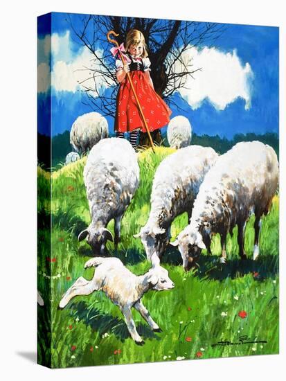 Little Bo Peep-Jesus Blasco-Premier Image Canvas