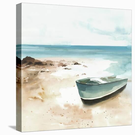 Little boat on the Shore I-Isabelle Z-Stretched Canvas
