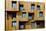 Little Boxes-Linda Wride-Stretched Canvas