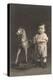 Little Boy with Hobby Horse-null-Stretched Canvas