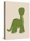 Little Brontosaurus-Designs Sweet Melody-Stretched Canvas