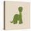 Little Brontosaurus-Designs Sweet Melody-Stretched Canvas