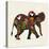 Little Elephant-Sharon Turner-Stretched Canvas