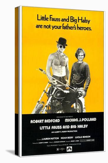 Little Fauss and Big Halsy, Robert Redford, Michael J. Pollard, 1970-null-Stretched Canvas