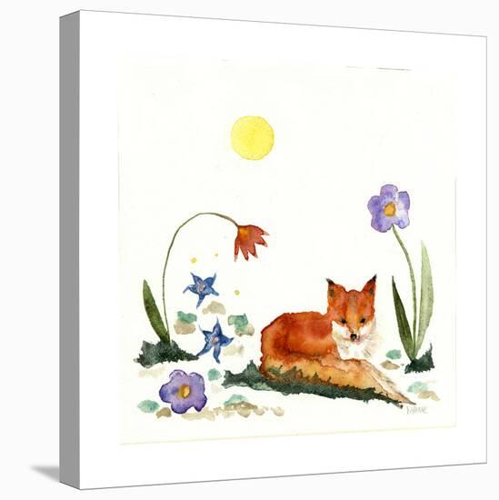 Little Fox in the Garden-Wyanne-Premier Image Canvas