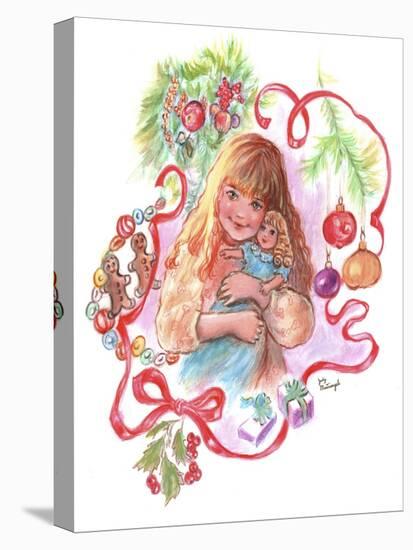 Little Girl's Christmas-Judy Mastrangelo-Premier Image Canvas